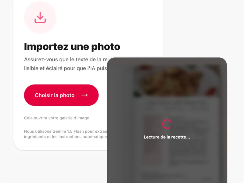 Scan your physical recipes